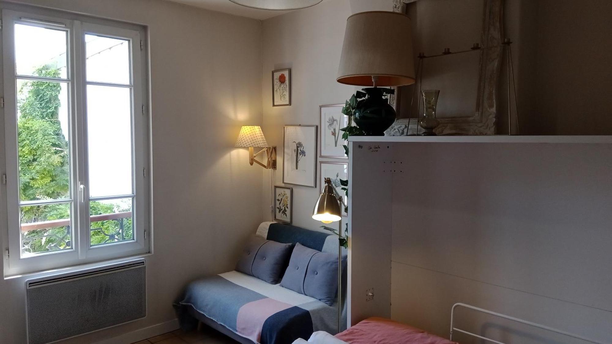 Paris Authentic House Small, Bright And Calm Studio Szoba fotó
