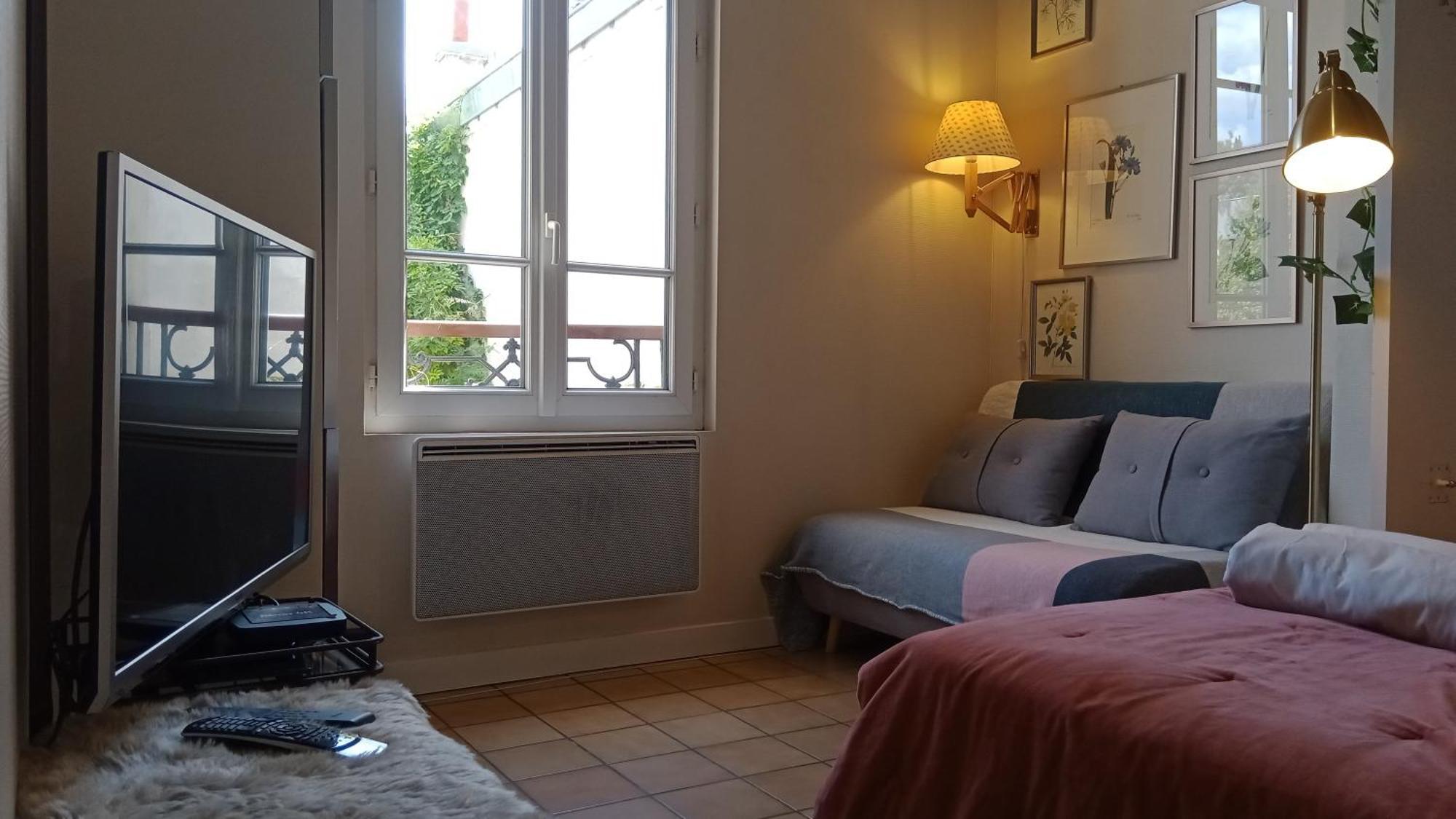 Paris Authentic House Small, Bright And Calm Studio Szoba fotó